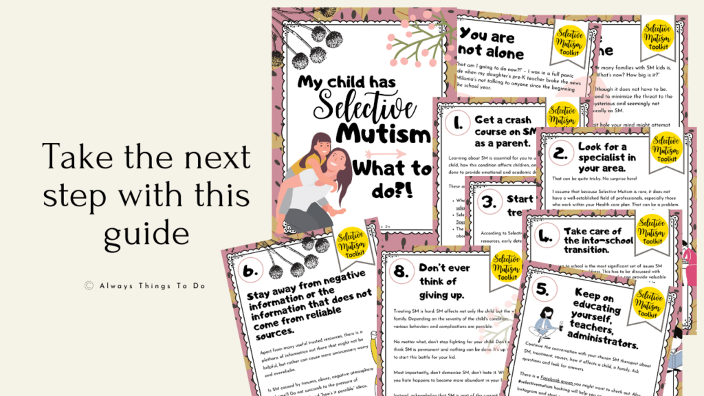 selective mutism parent guide