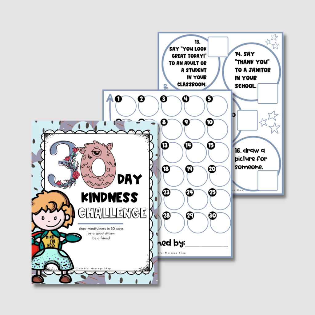 kindness journal resource cover