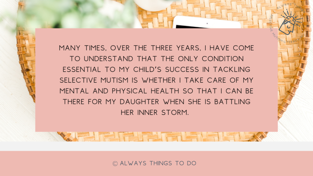 a quote from the selective mutism myths article