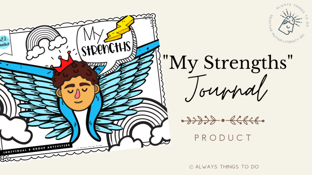 My strengths activity journal product