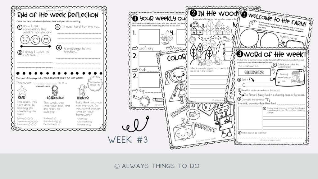 worksheets for fun ideas