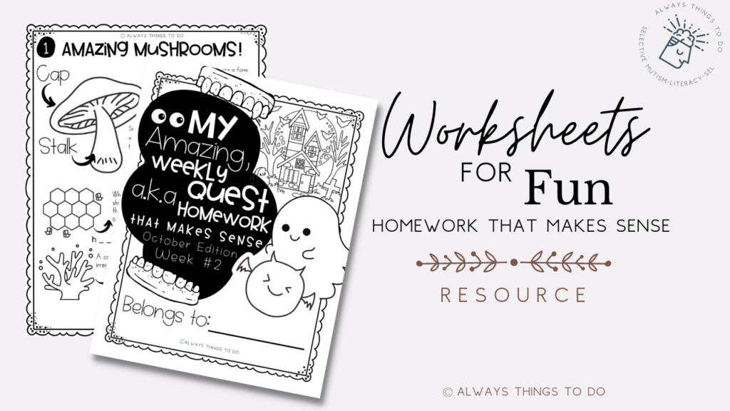 worksheets for fun resource for elementary school