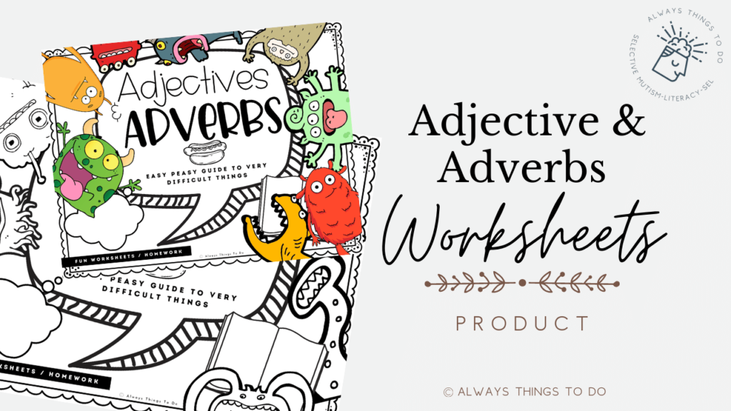 adverbs vs adjectives worksheets