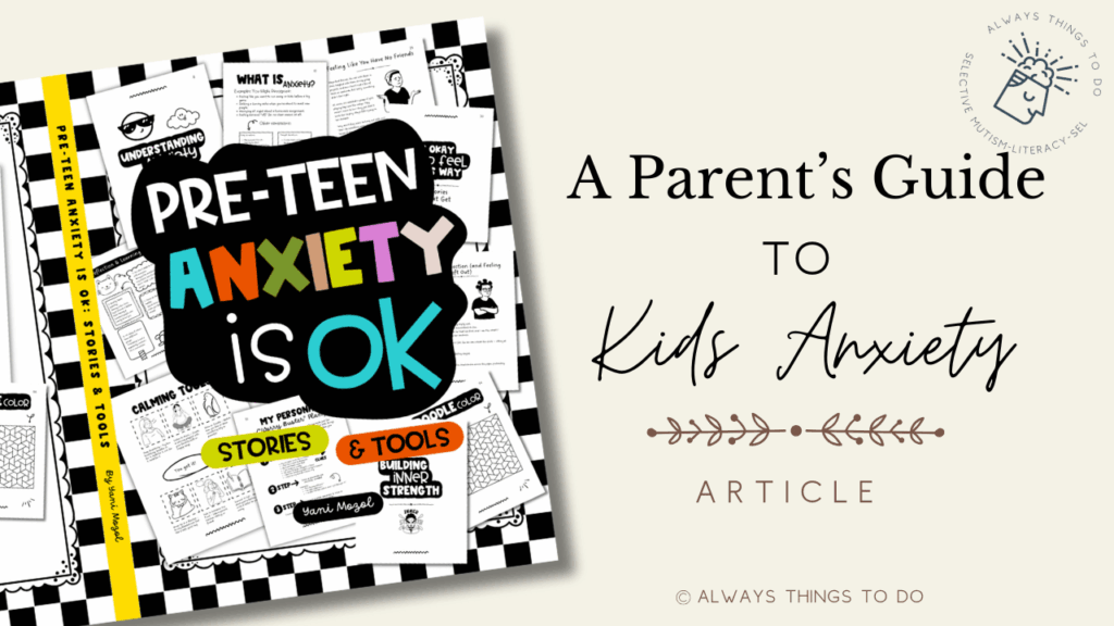 teen anxiety relief journal